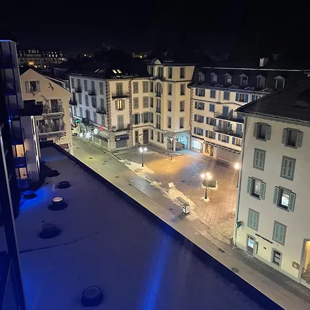 Plein Centre Vue Panoramique Exceptionnelle Sud Tres Grand Apartmán Chamonix